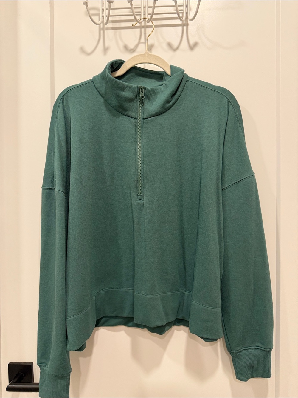 DSG Teal Half-Zip Pullover Sweatshirt